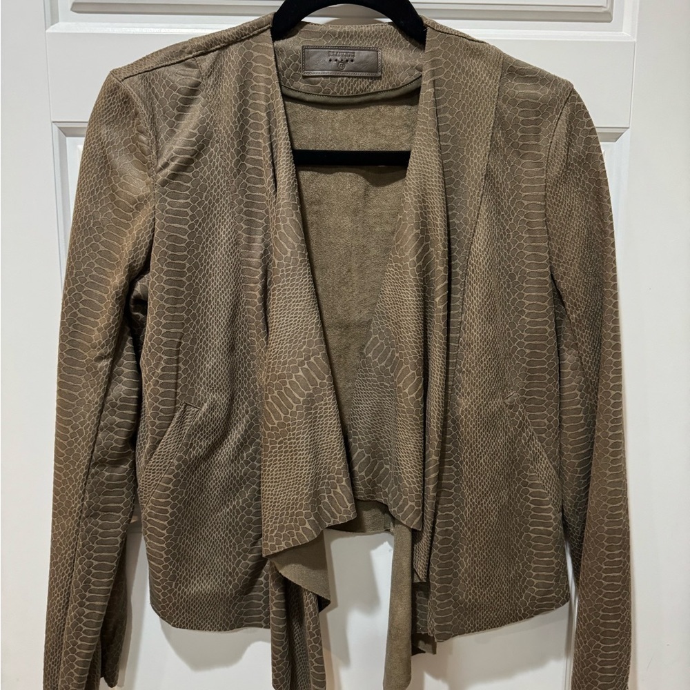 Blank NYC Textured Tan Blazer
